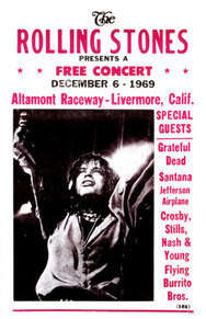 Altamont Konseri'nin afişi