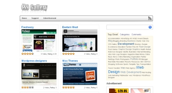 Best CSS Gallery, WordPress Tag