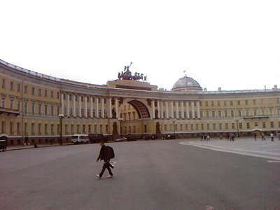 Hermitage Saray Meydanı - St.Petersburg - May 14,2008 **Photo by Kopanisti** All rights reserved **