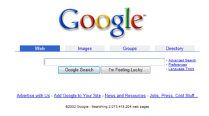 Google 2002