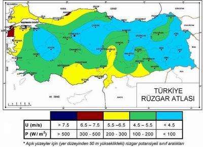 Türkiye Rüzgar Atlası