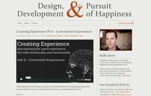 design, development & the pursuit of happiness