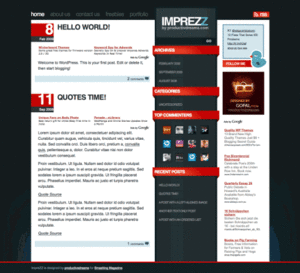 Imprezz Türkçe WordPress Teması