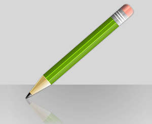 Green Pencil - via nurutheone