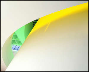 Architecture in Yellow and Green by yushimoto