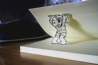 anime paper child