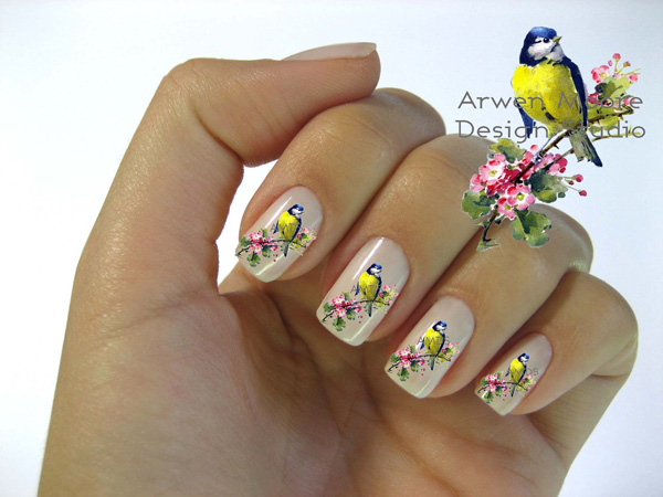 nail art çıkartması