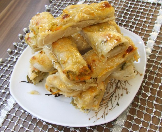 pırasalı börek