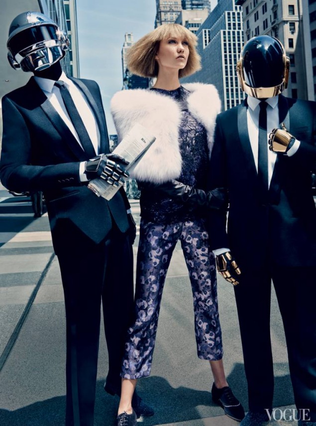 daft punk Karlie Kloss